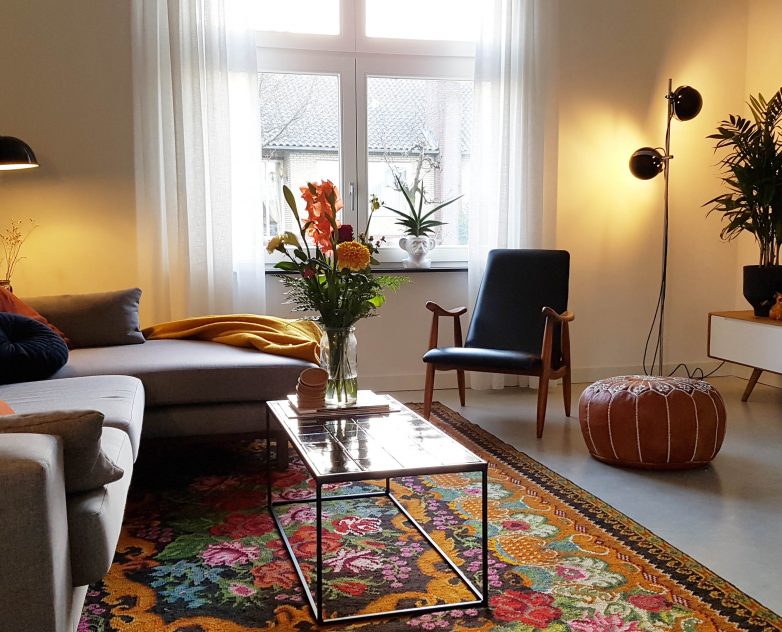 Woonkamer jaren 40 woning