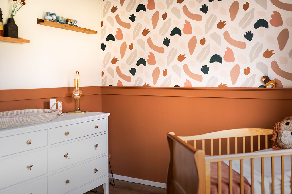 de frisfabriek woonhuis roermond advies kleuren behangkeuze babykamer